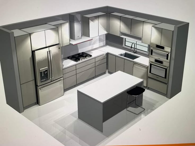 tata letak dapur yang baik