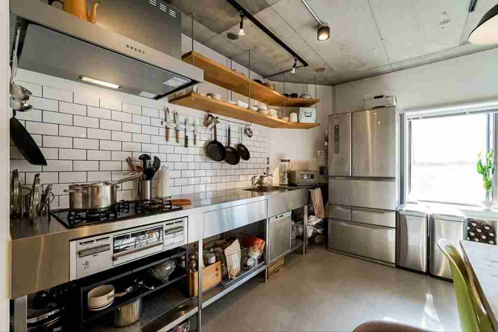 kabinet dapur industrial