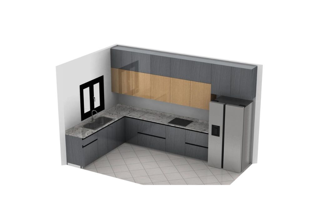 layout dapur hobi masak