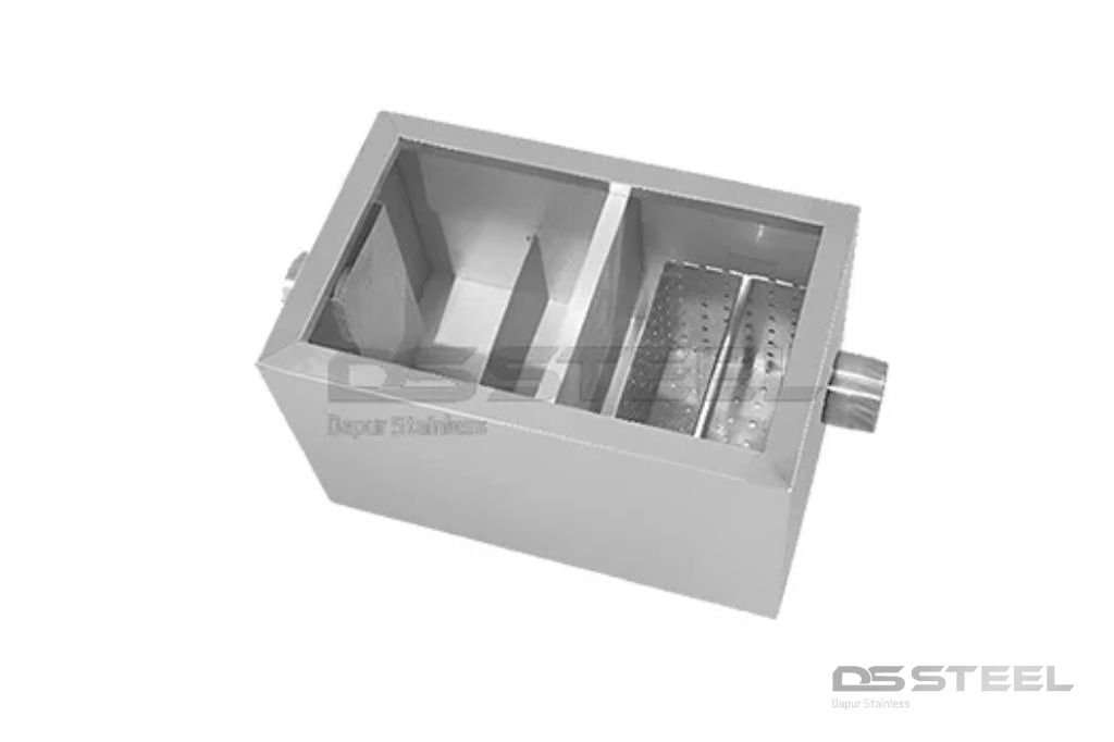 cara hitung kapasitas grease trap