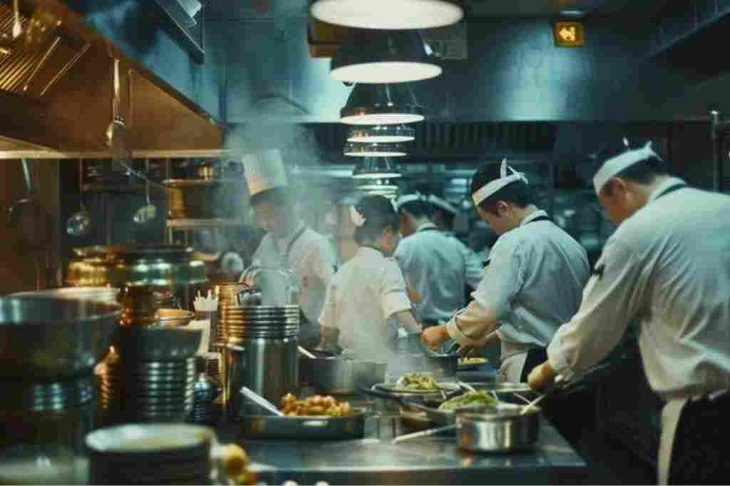 menyiapkan peralatan dapur