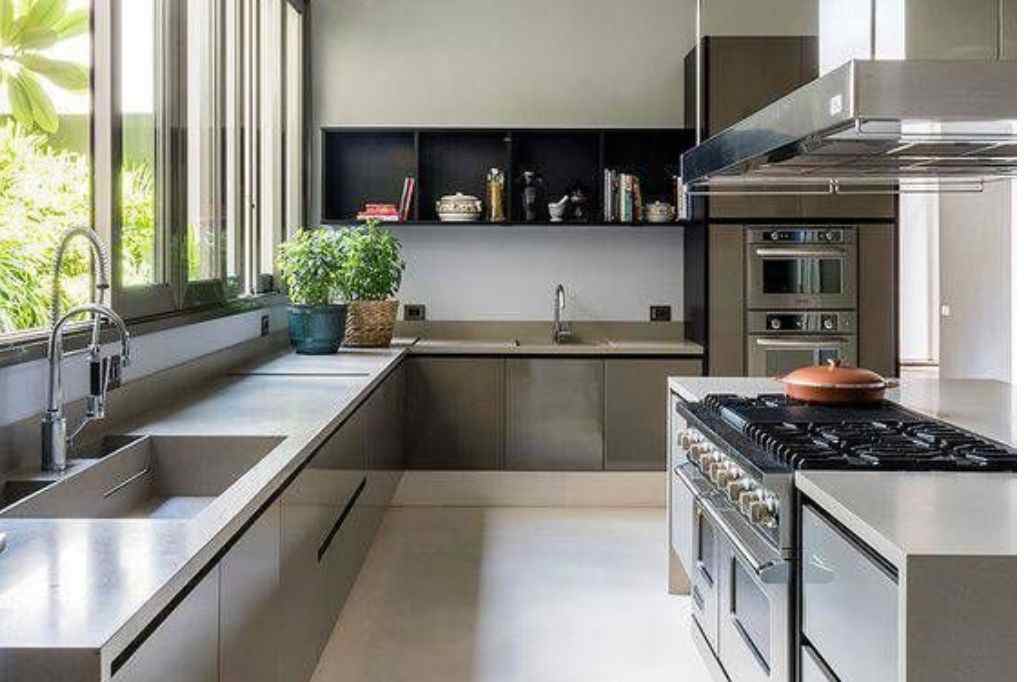 layout dapur rumah