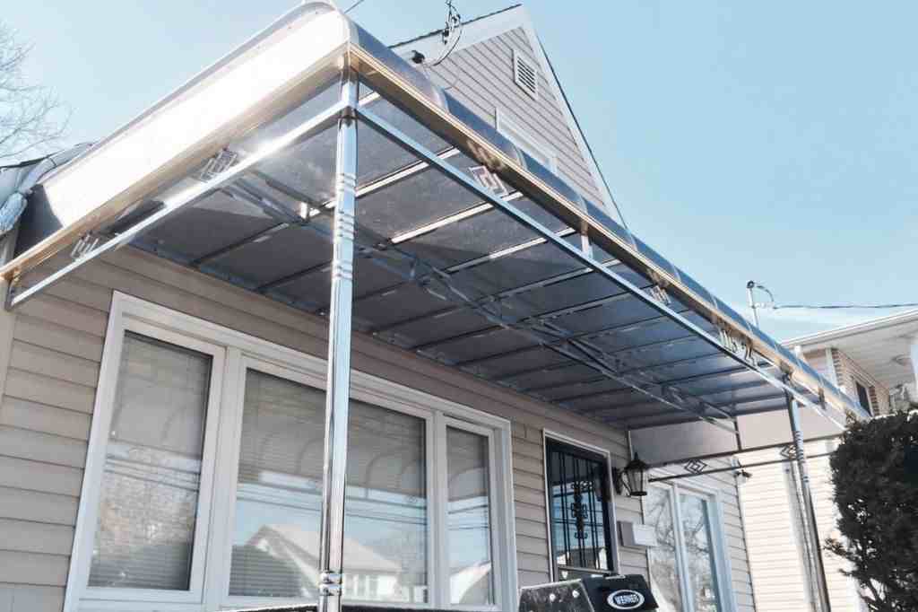 model kanopi teras depan rumah minimalis