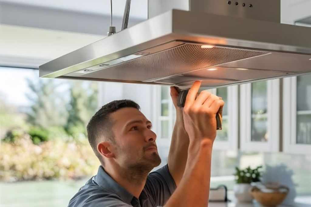 exhaust hood berisik