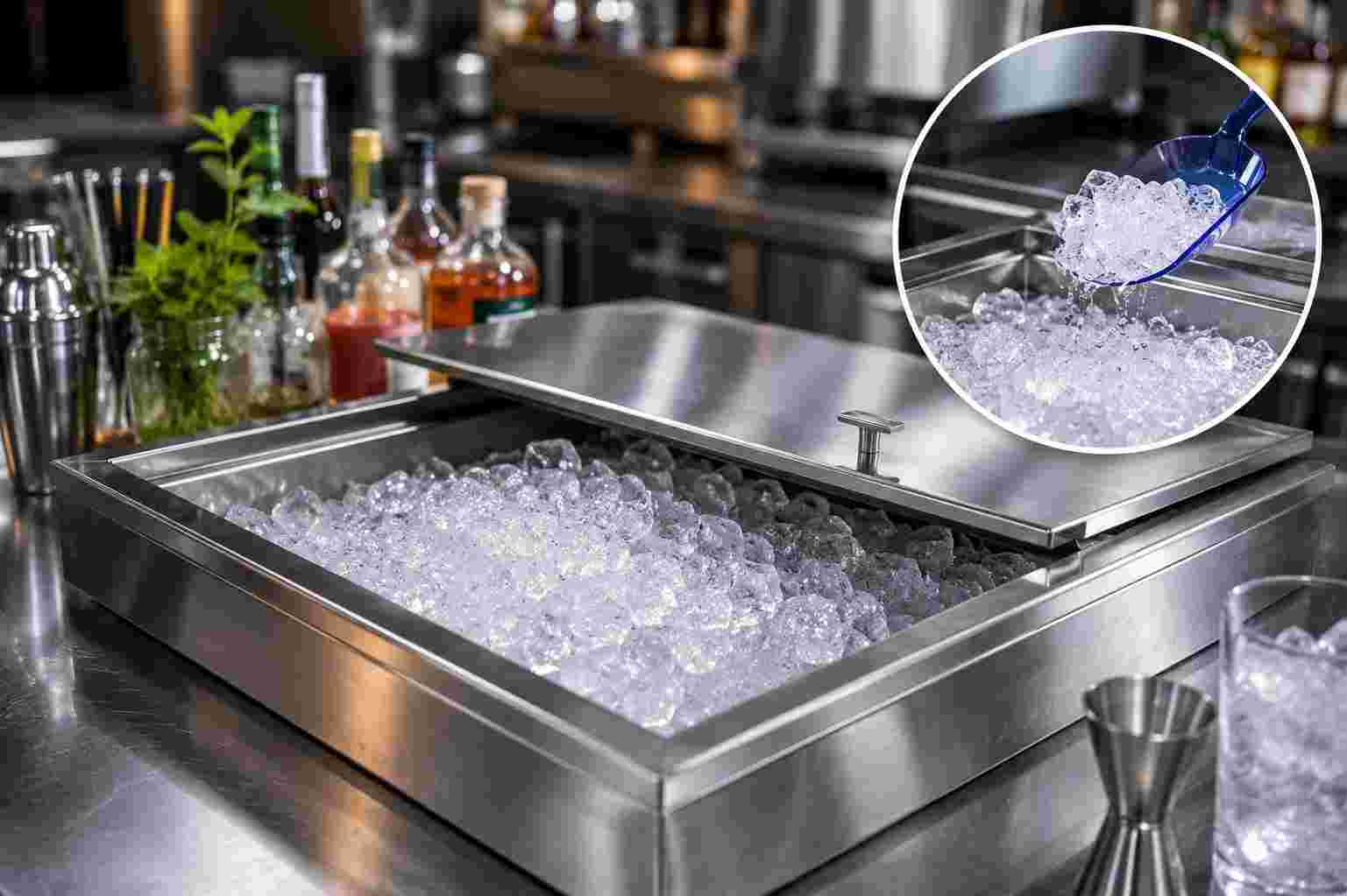 daya tahan es di ice bin