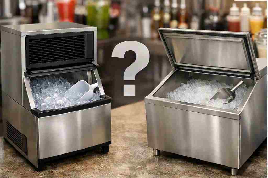 mesin es atau ice bin